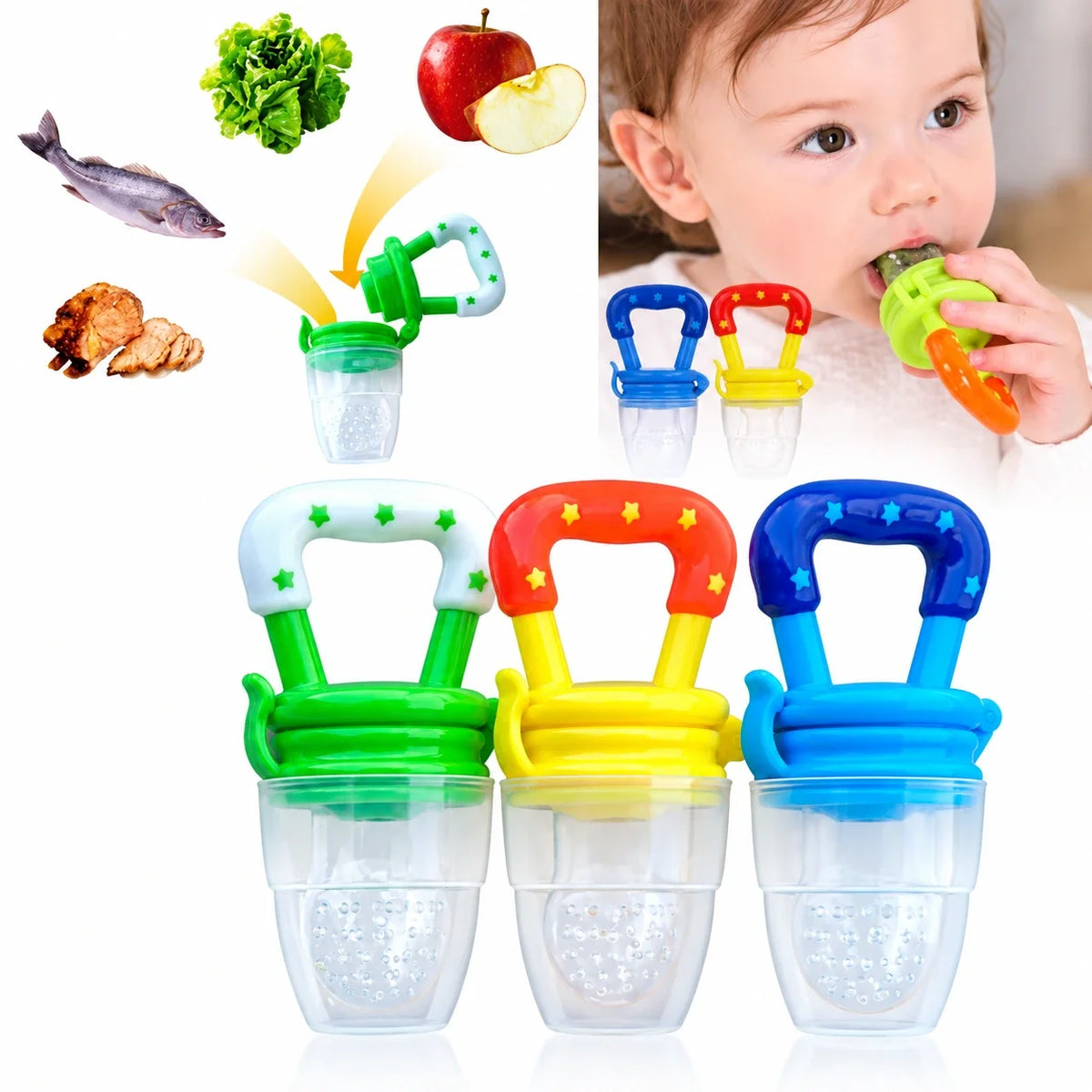 Baby Food Nipple Feeder