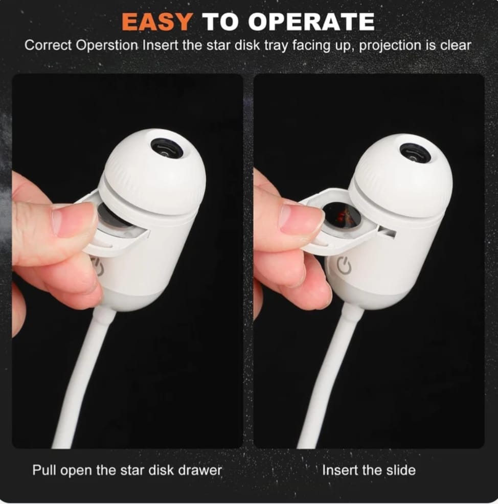 Portable Mini USB Starry Sky Projection Lamp
