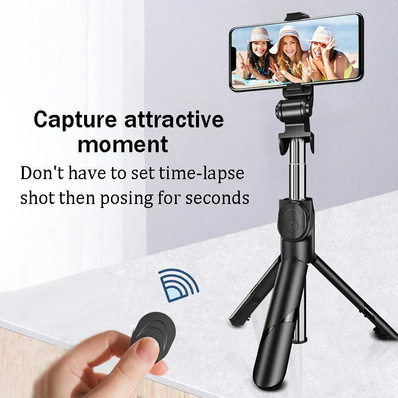 Compatible with Apple, Xt02 Bluetooth Selfie Stick Remote Control High-End Tripod Mobile Phone Universal Live Camera Multifunctional Support Frame