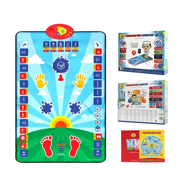Kids Interactive Prayer Mat (Blue)